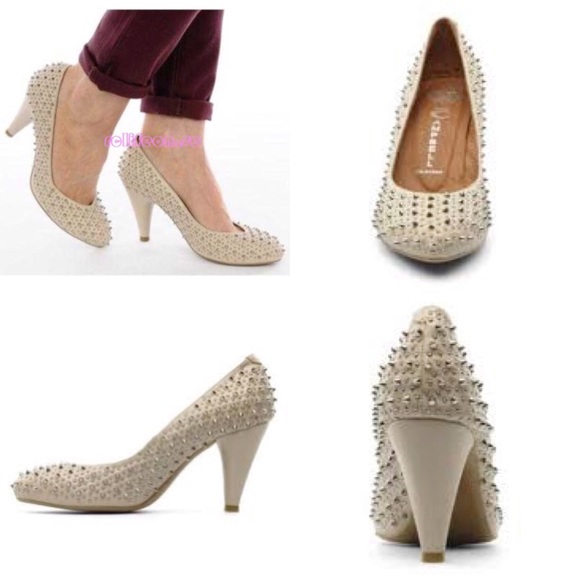 Jeffrey Campbell Shoes - Jeffrey Campbell Nude Lane Spike Heels